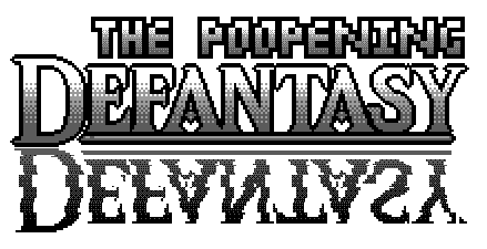 Defantasy: The Poopening Logo